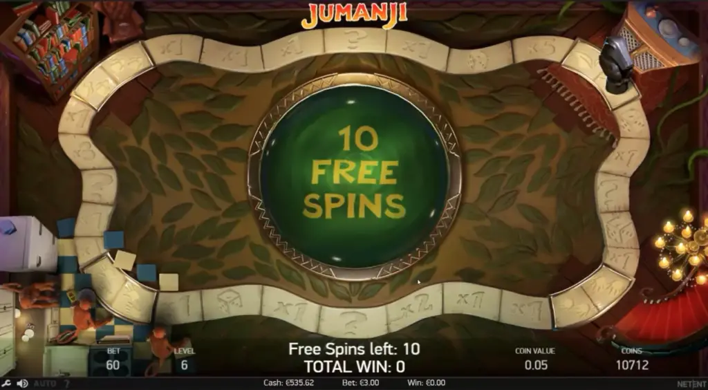 Bonus game (free spins)