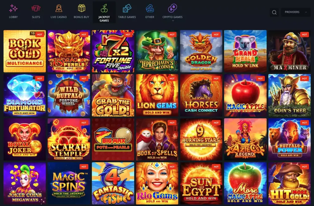 Jackpot Slots at Golden Star Casino